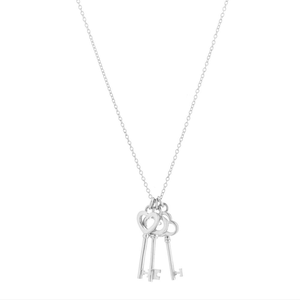 Tiffany three key necklace !!